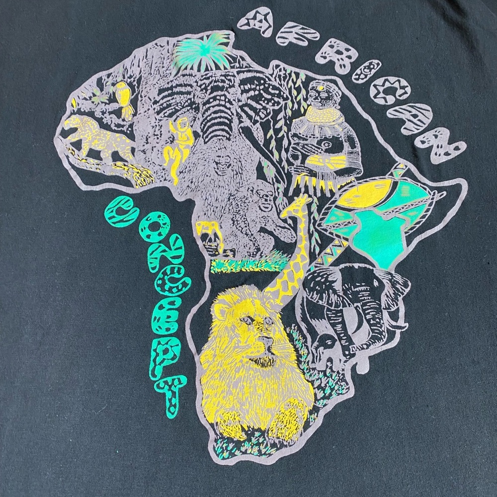 African Concept - Vintage T-Shirt - XL - Picture 2 of 3